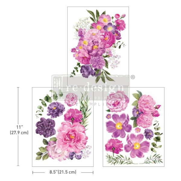 Purple Blossom | Redesign With Prima Middy Decor Transfer