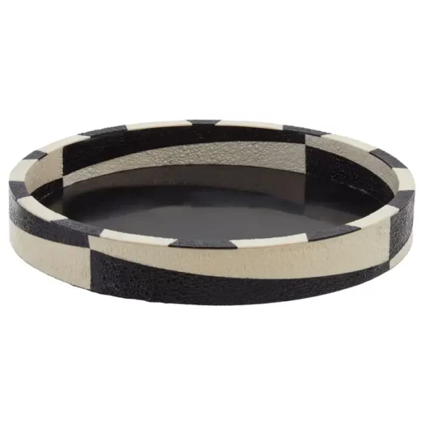 Ezra Black And White Tray - Image 3